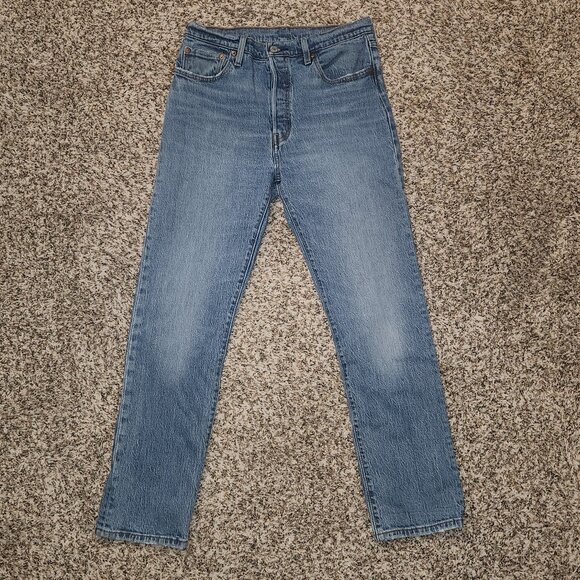 👖 Levi’s 501 Original Fit Women’s Jeans | W29 L30 | Ash Medium Wash - Picture 4 of 14